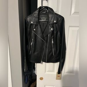 Levi leather jacket